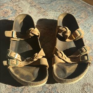 Birkenstock Franca Braided Sandals Size 41